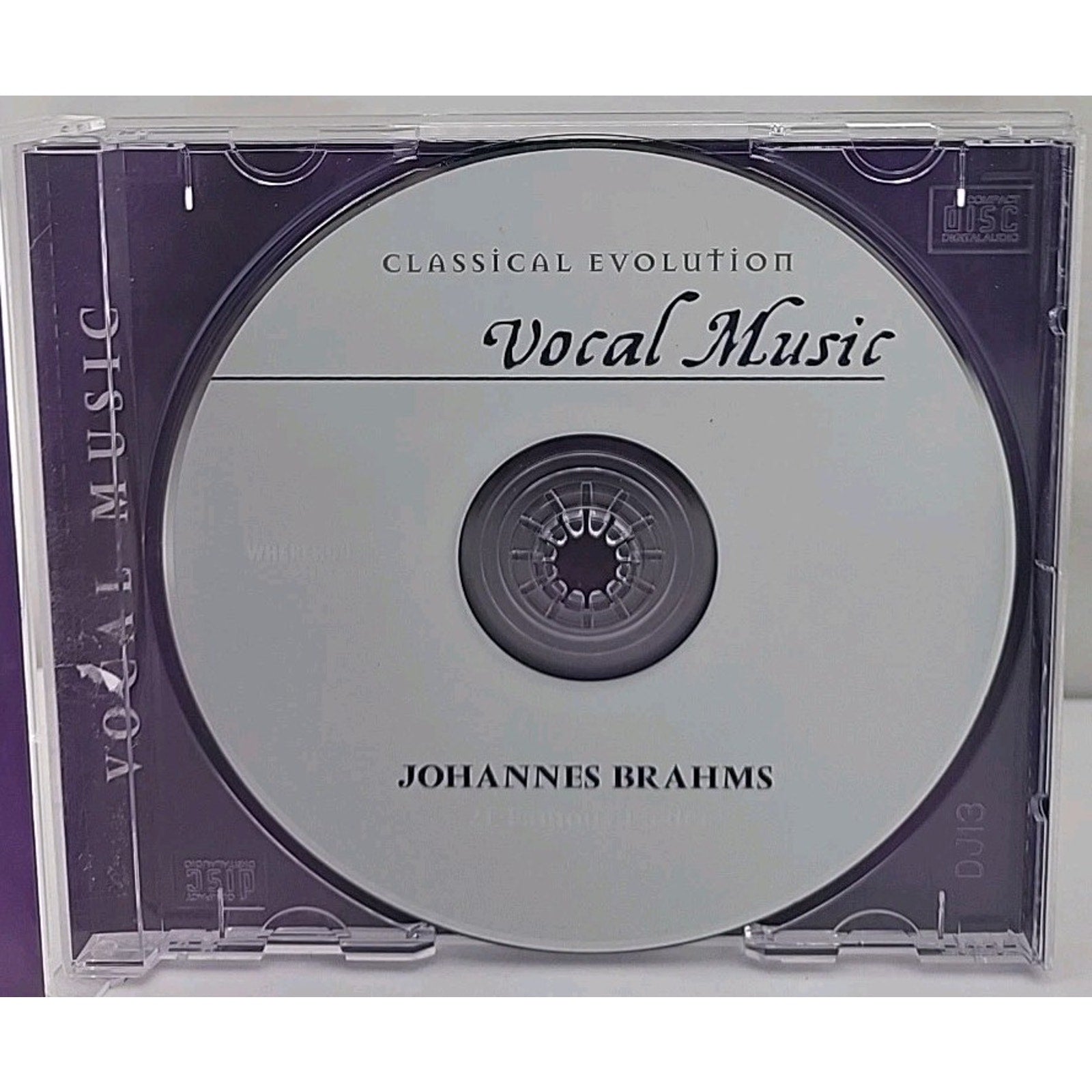 21 Famous Lieder Vocal Music by Johannes Brahms CD 2000