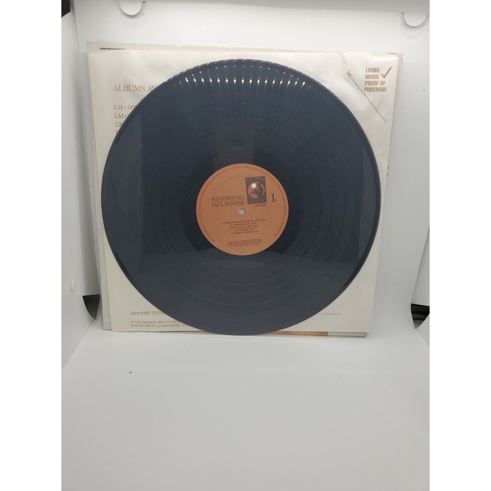 Paul Winter - Wintersong (Tomorrow Is My Dancing Day) [Vinyl Record LP]