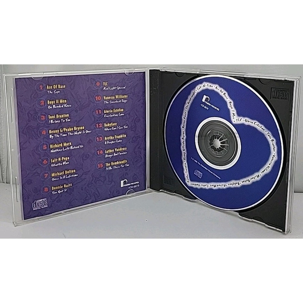 Hits From the Heart Ii 15 Top Ten Hits Music CD Compilation