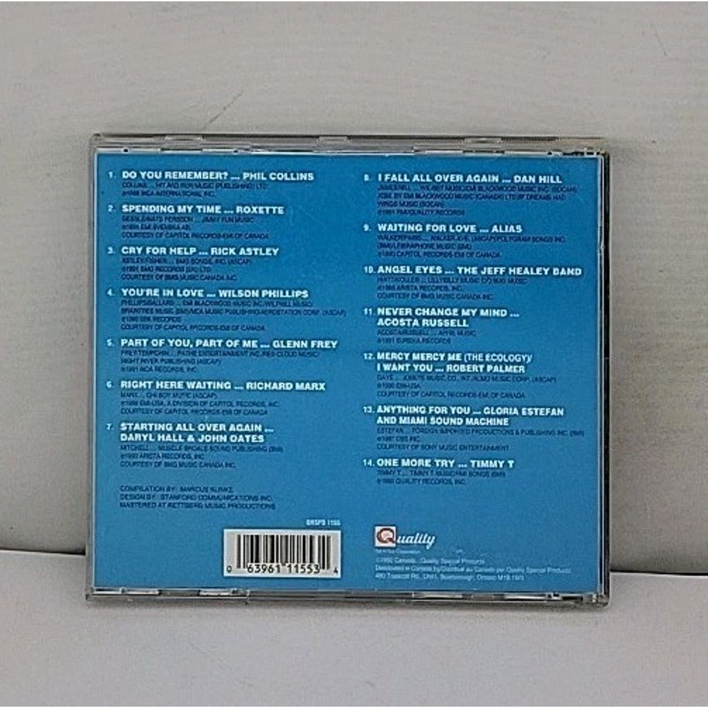 Today's Most Requested Love Songs '92 Audio CD