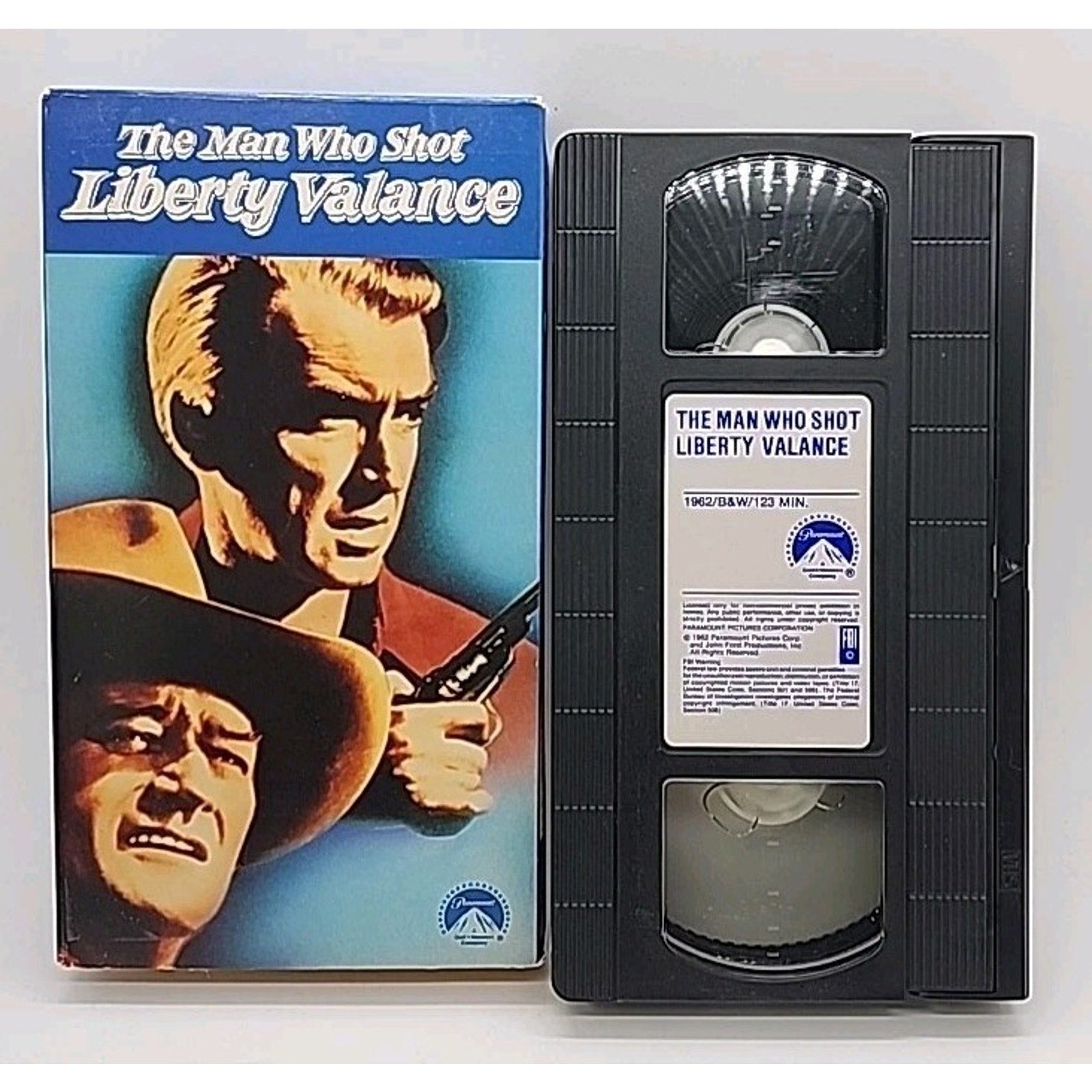 The Man Who Shot Liberty Valance (VHS,1962)