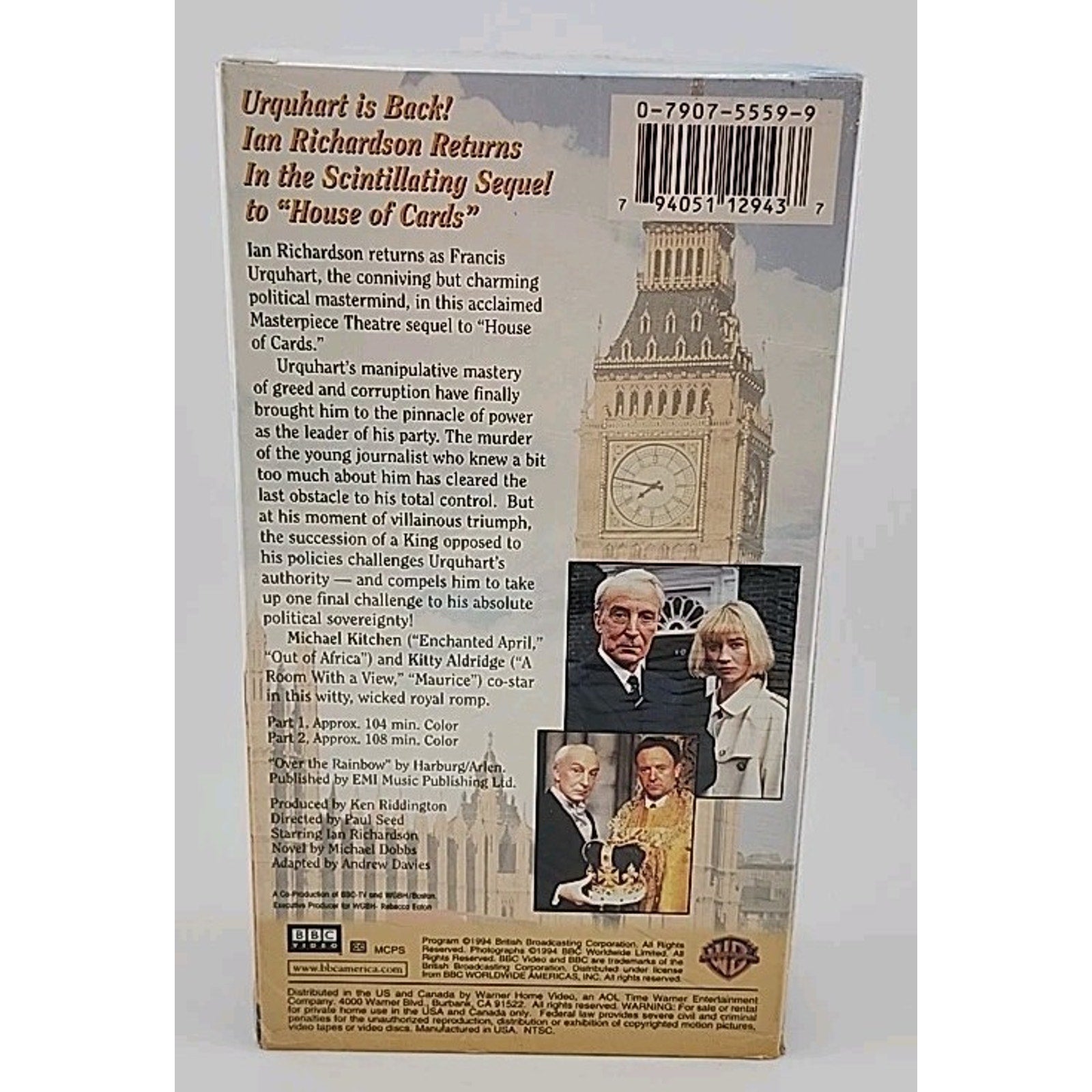 To Play the King (VHS, 2000)
