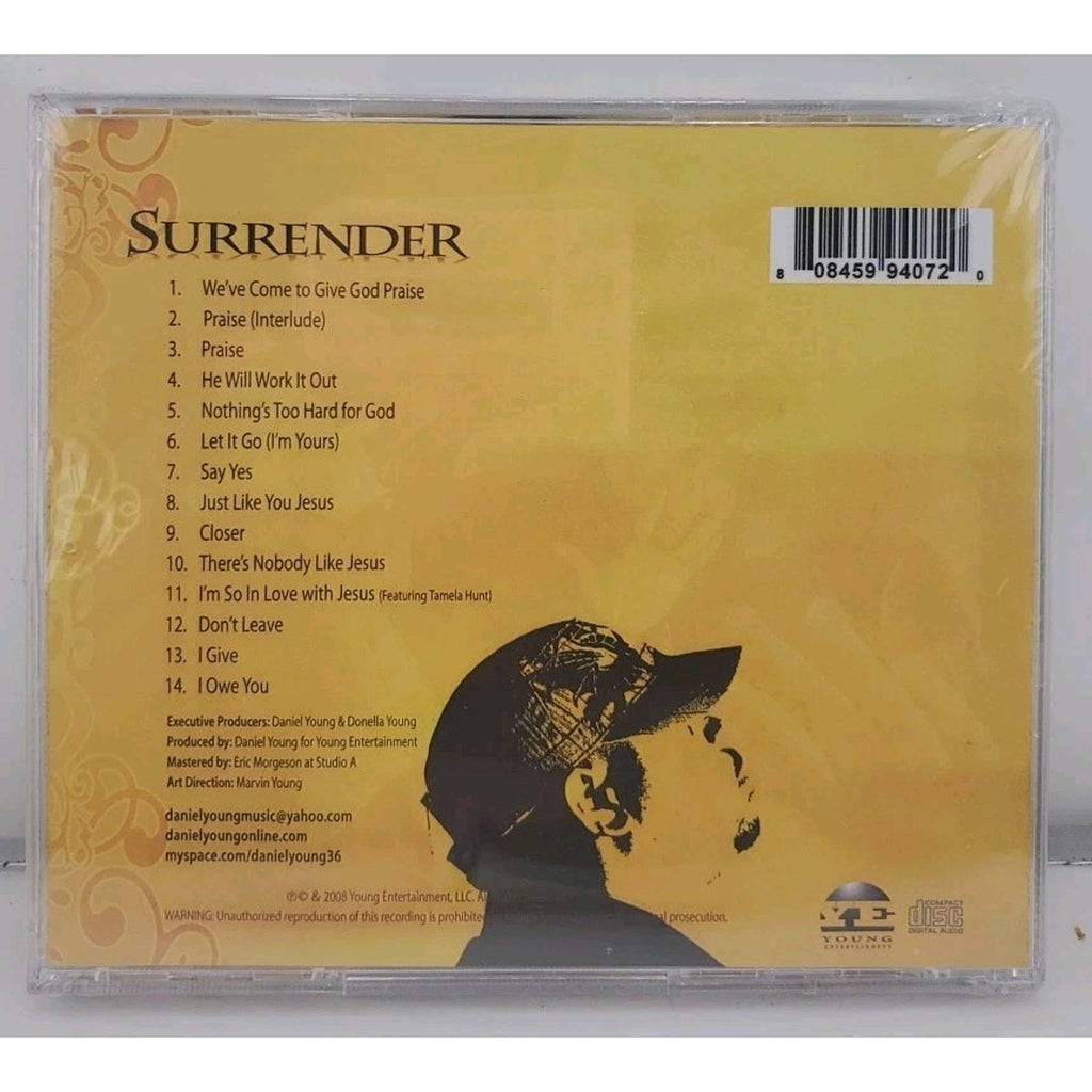 Surrender by Daniel Young Music Ministry (CD, 2008) *Brand New*