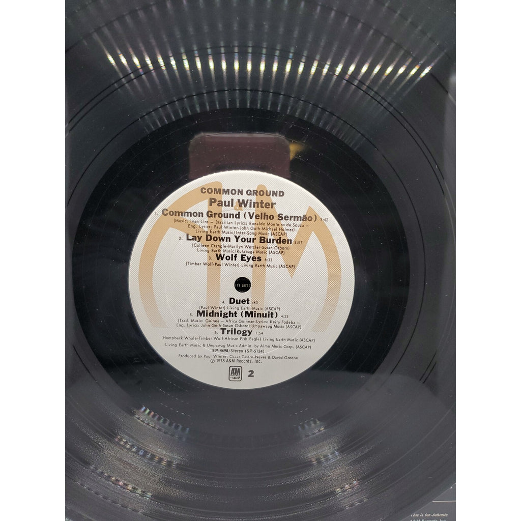 Paul Winter Common Ground (Record)