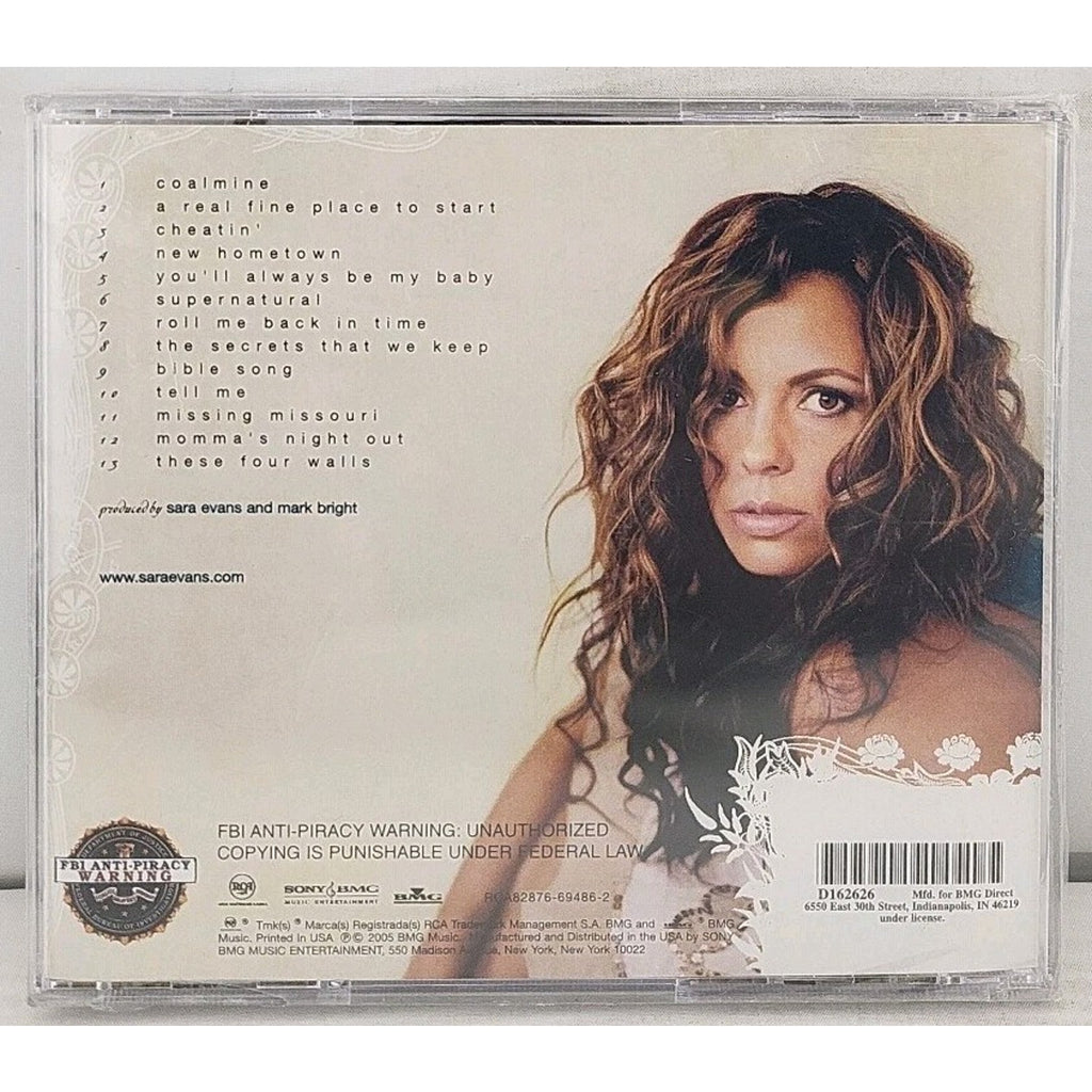 Real Fine Place by Sara Evans (CD, 2005) *Brand New*