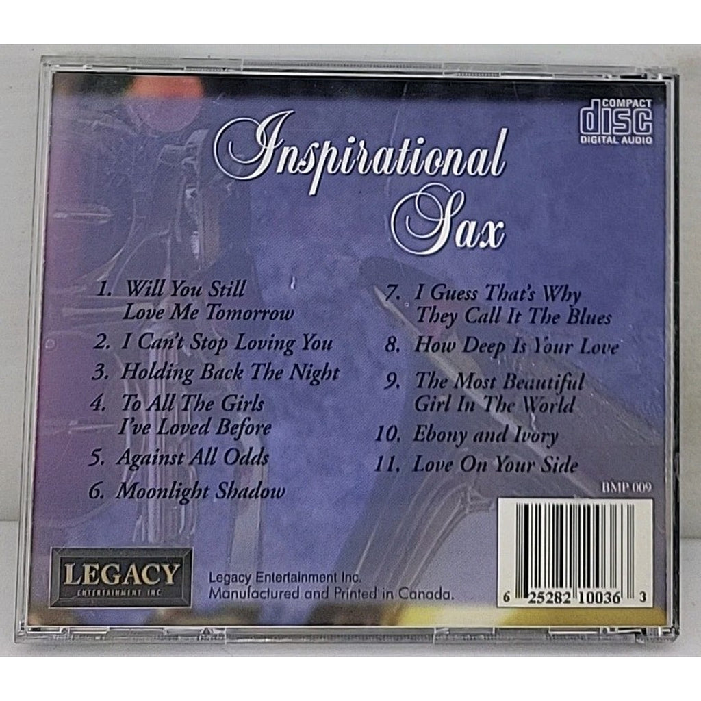 Inspirational Sax by Various (CD, 2001)