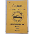 The Skyliner Newsletter - Retractable Ford Club #29 - May-June 1978