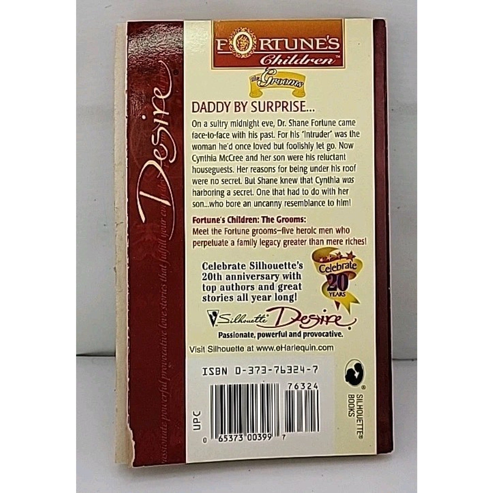 Fortune's Secret Child by Shawna Delacorte (2000, Mass Market)