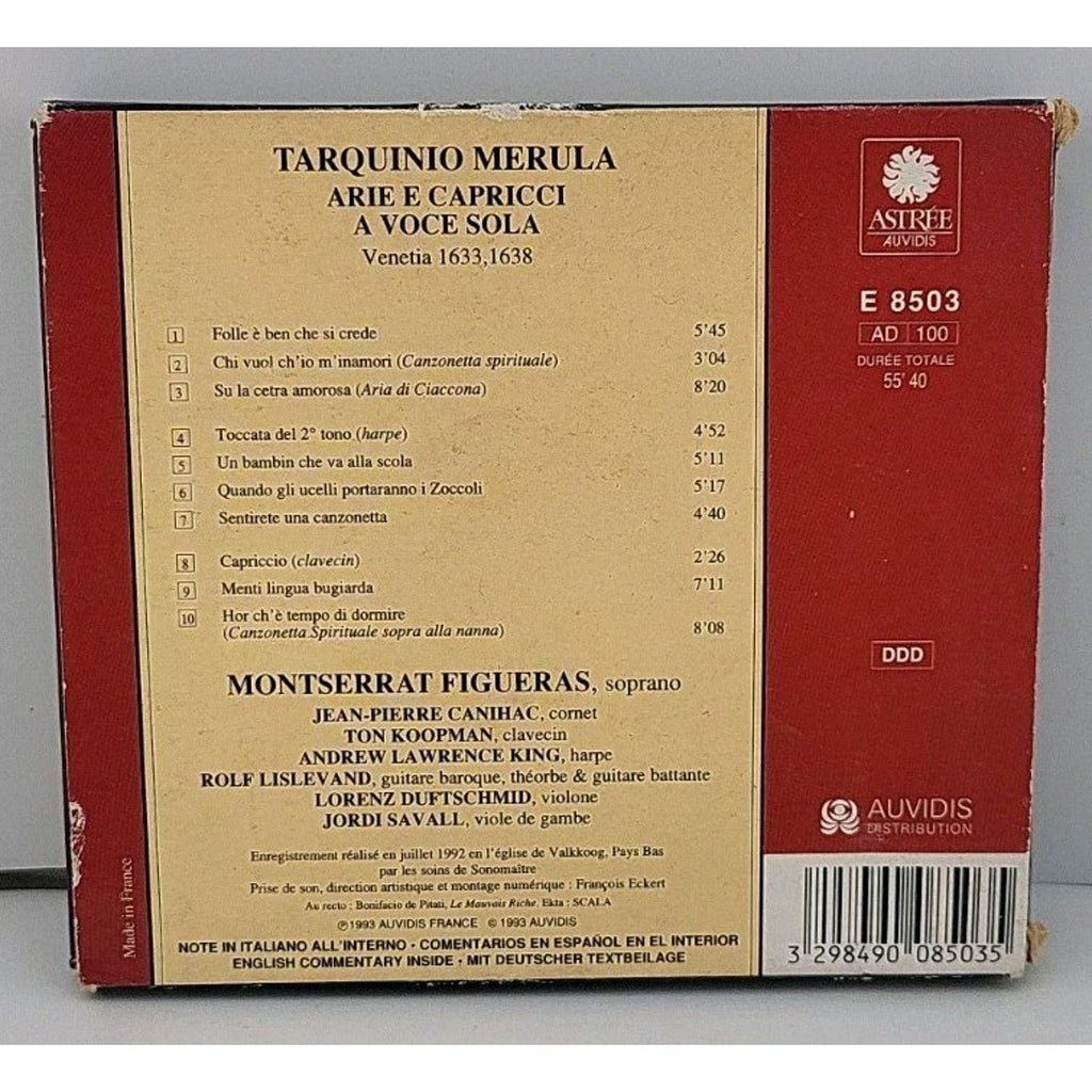 Merula : Arie e Capricci CD