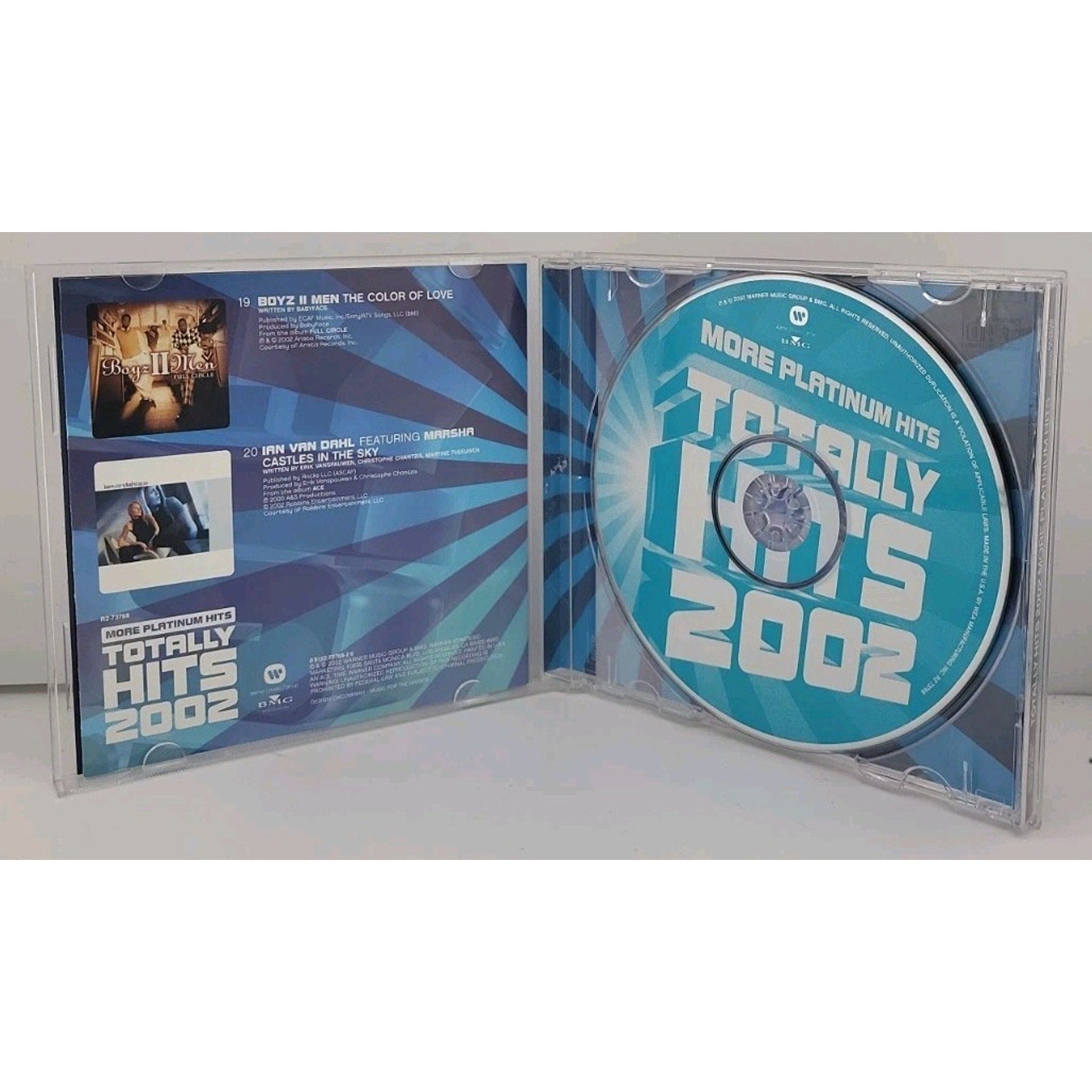 Totally Hits 2002: more Platinum Hits by Various (CD, 2002)