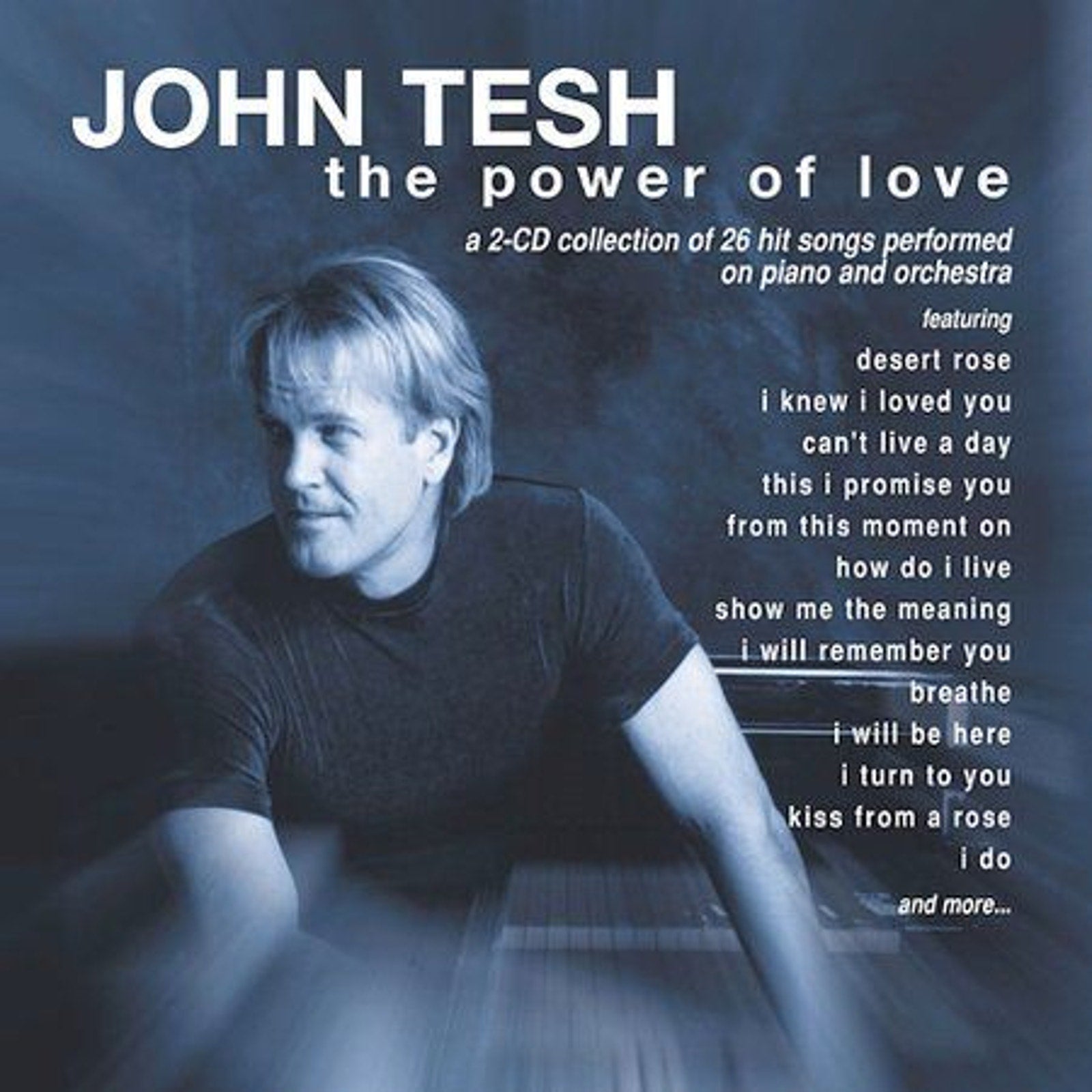 The Power of Love, Vol. 1 by John Tesh (CD, Jun-2002, 2 Discs, Garden City...
