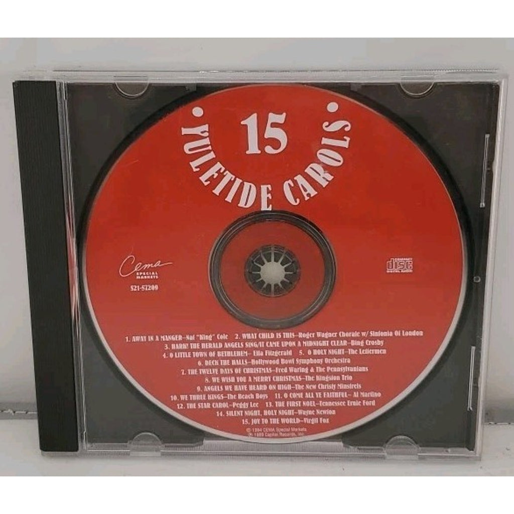 Favorite Carols Of Christmas (CD, 1989, Capitol)