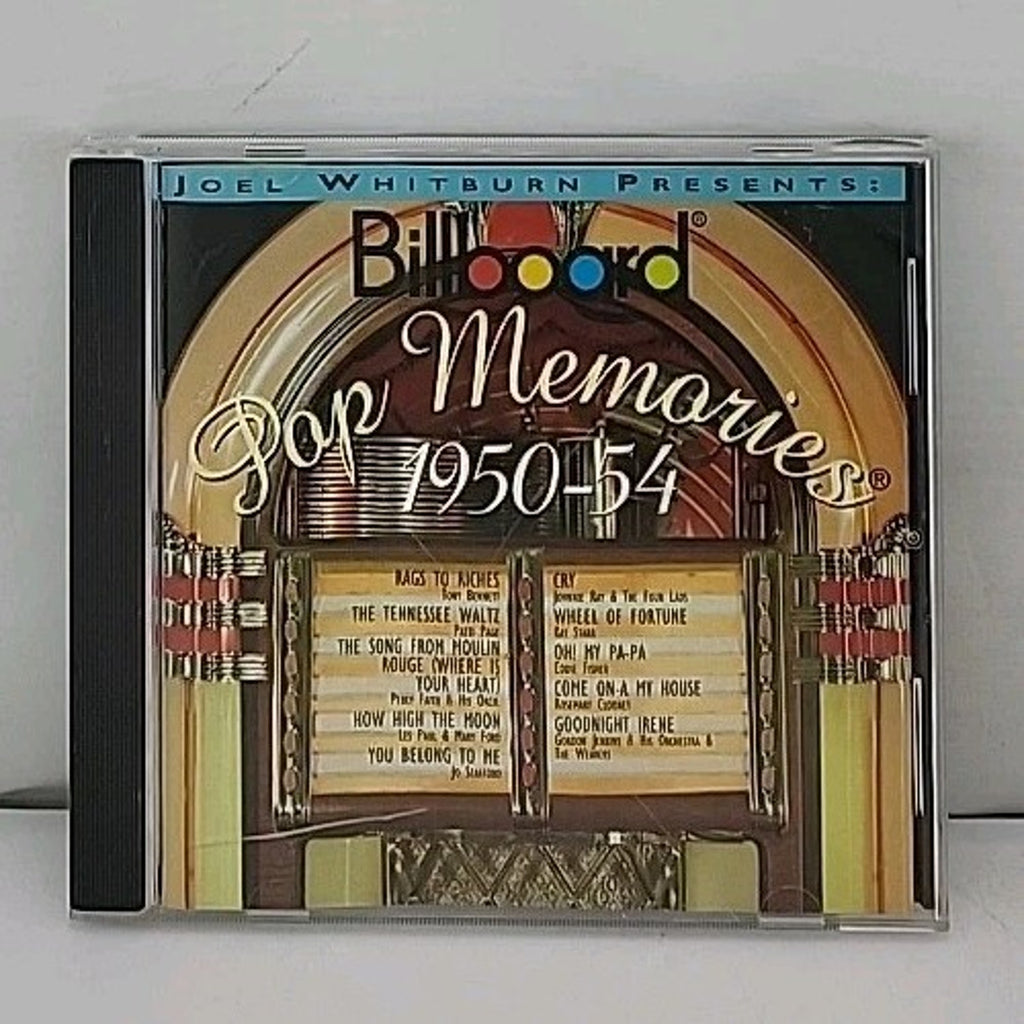 1950-54 Billboard Pop Memories by Various (CD, 1994)