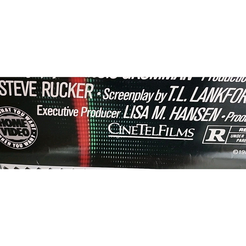 Original Gary Busey Is Bulletproof 1987 Movie Poster 27" X 40"