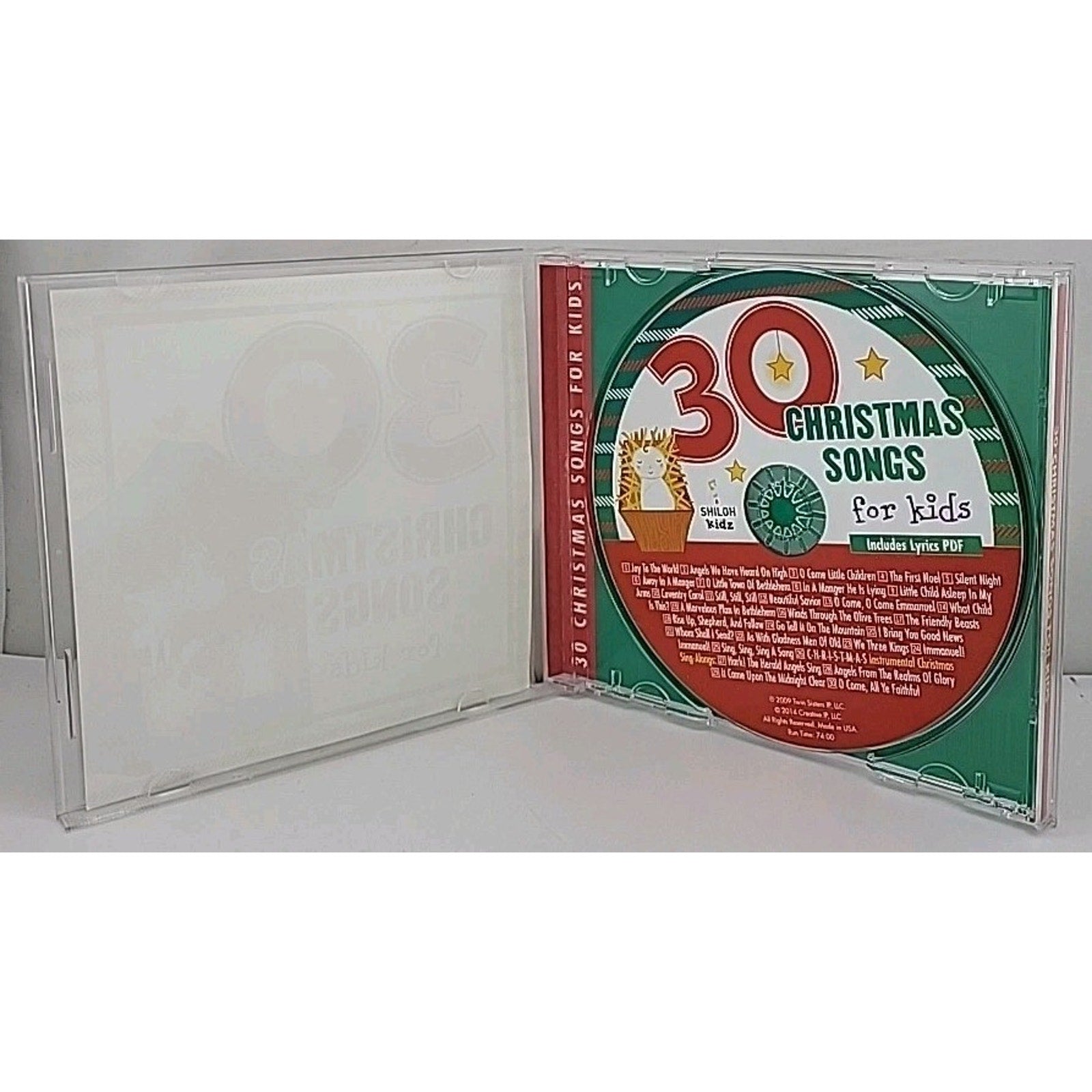 30 Christmas Songs For Kids CD