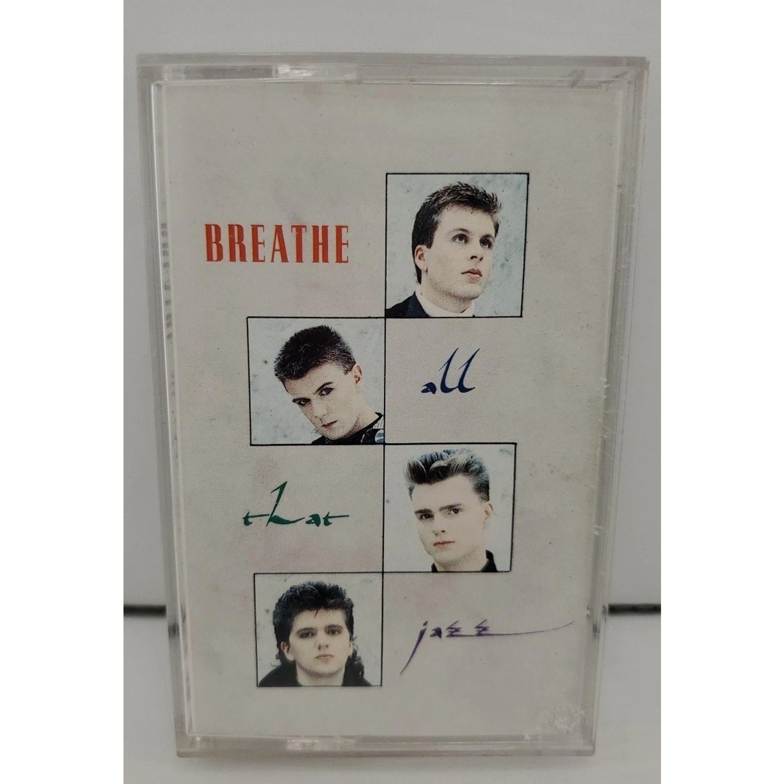 All That Jazz by Breathe (2 - UK) (Cassette, 1988, A&M (USA)) - White Tape