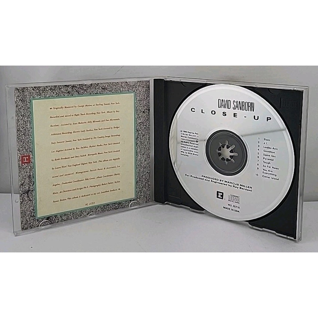 Close-Up by David Sanborn (CD, 1990)