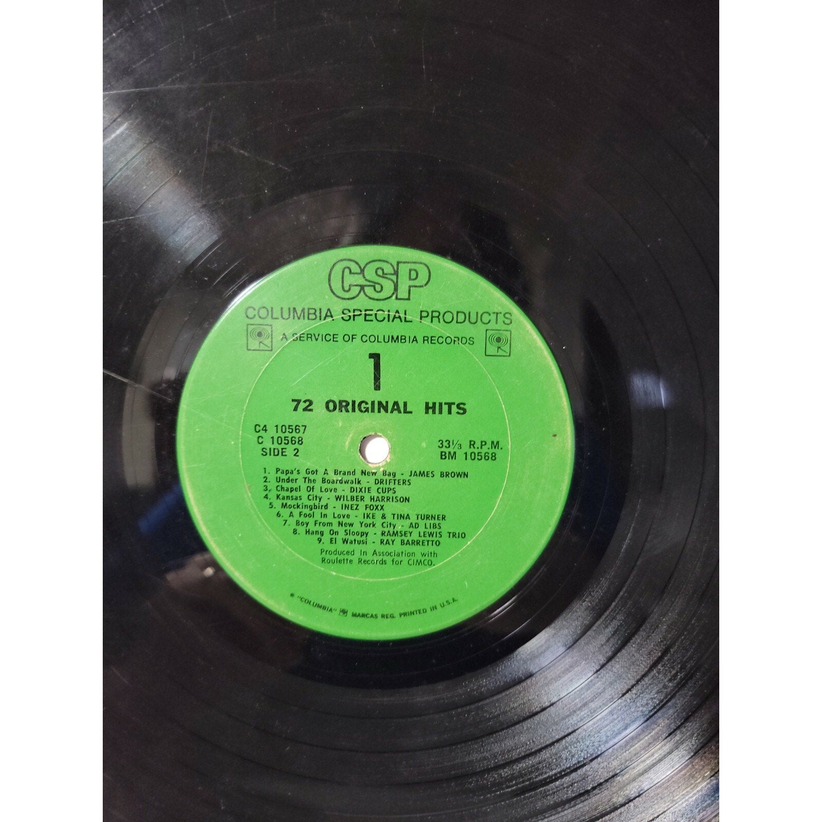Various - 72 Original Hits (Vinyl)