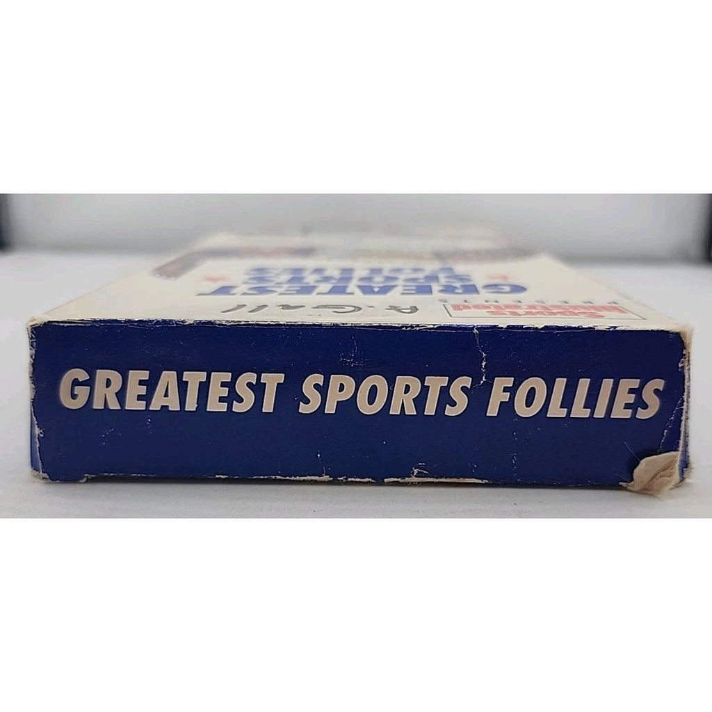 Greatest Sports Follies VHS 1989 Sports Illustrated