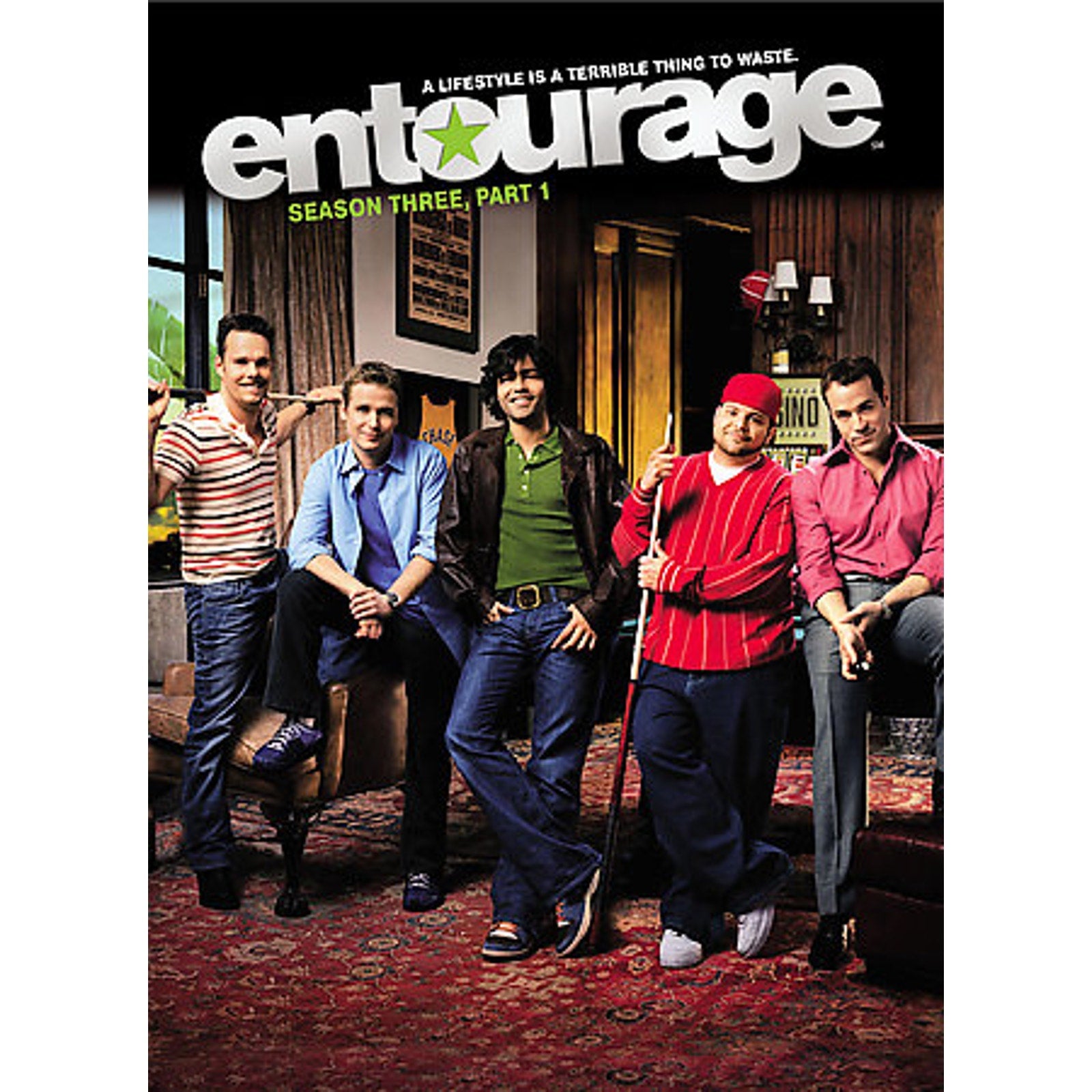 Entourage - Season 3, Part 1 (DVD, 2007, 3-Disc Set)