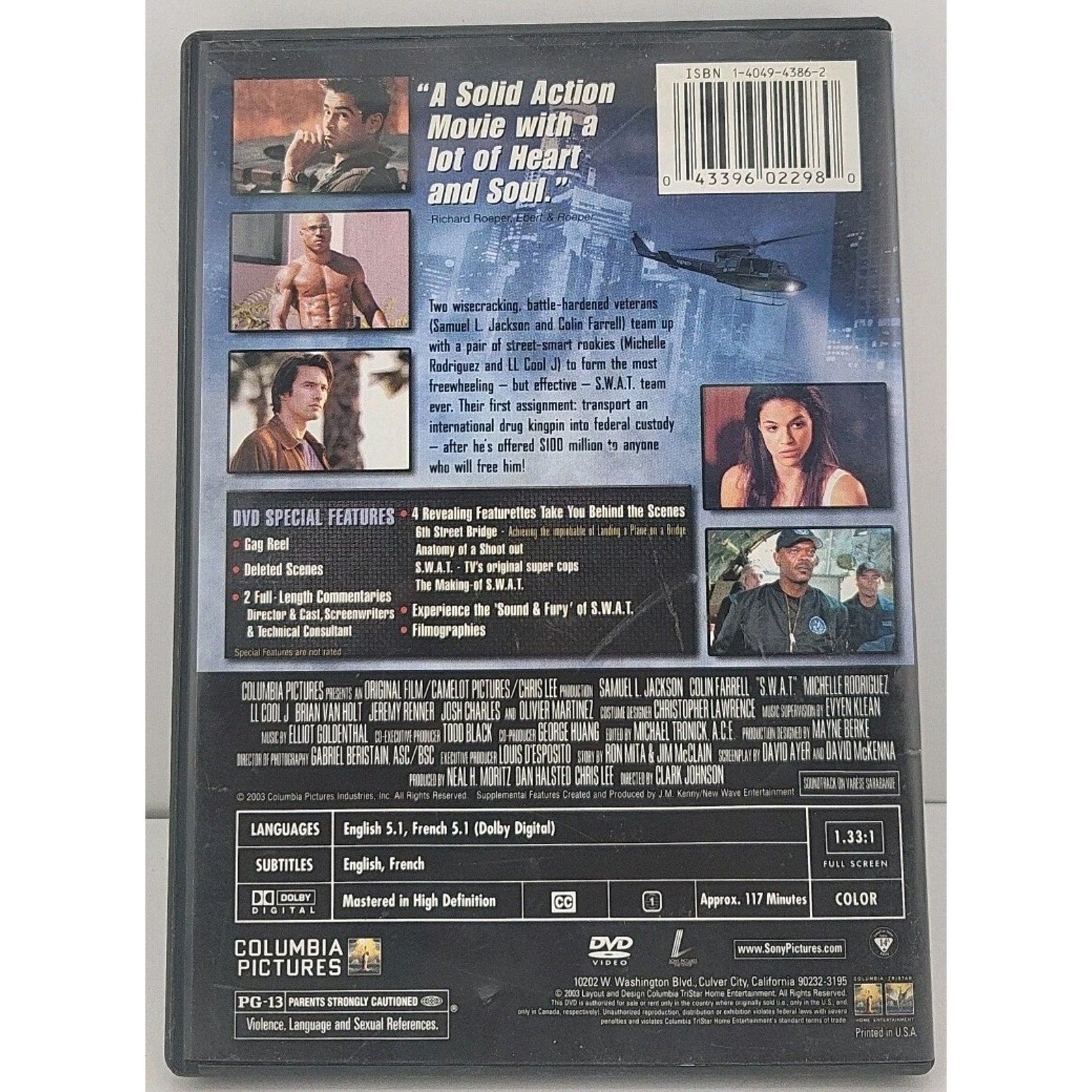 S.W.A.T. (DVD, 2003, Full Screen Special Edition)