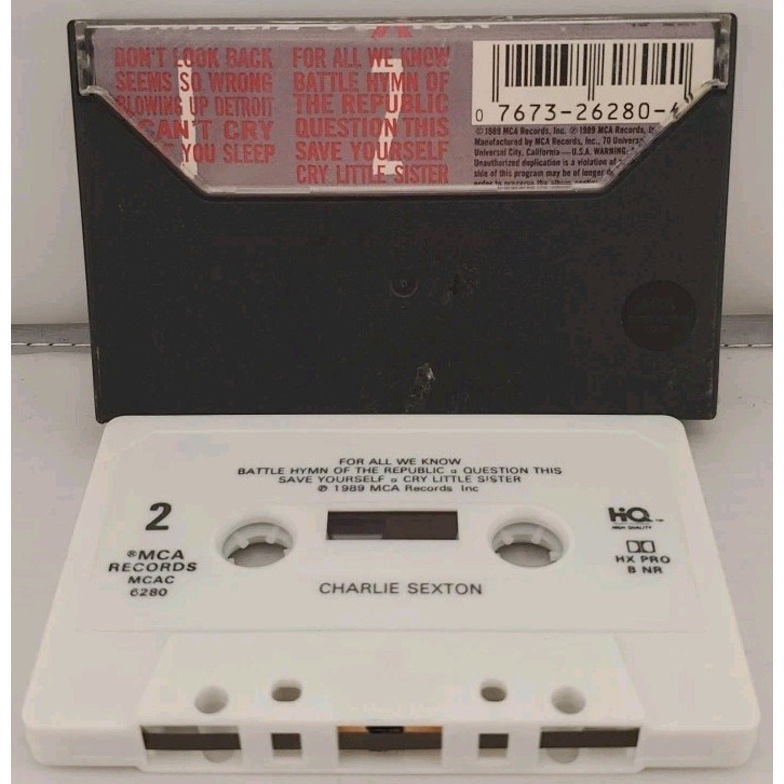 Charlie Sexton by Charlie Sexton (Cassette, Jan-1989, MCA)