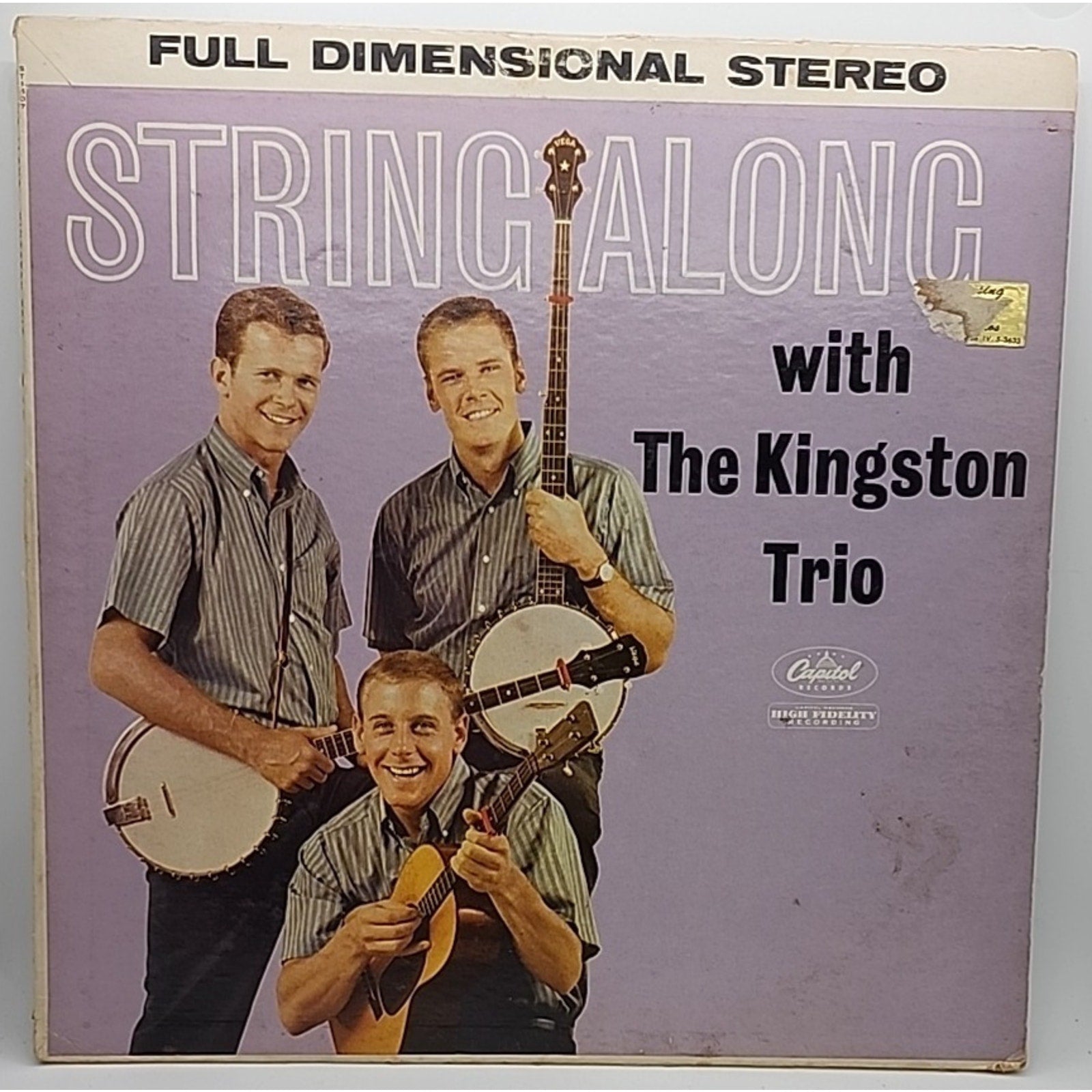 The Kingston Trio-String Along (Record)