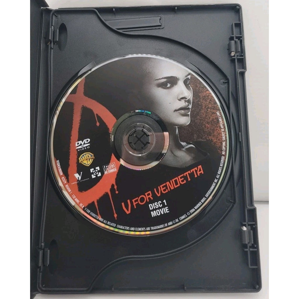 V For Vendetta (DVD, 2006, 2-Disc Set, Special Edition)