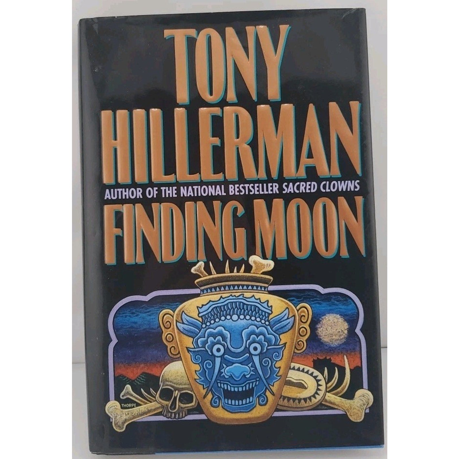 Finding Moon by Tony Hillerman (1995, Hardcover)