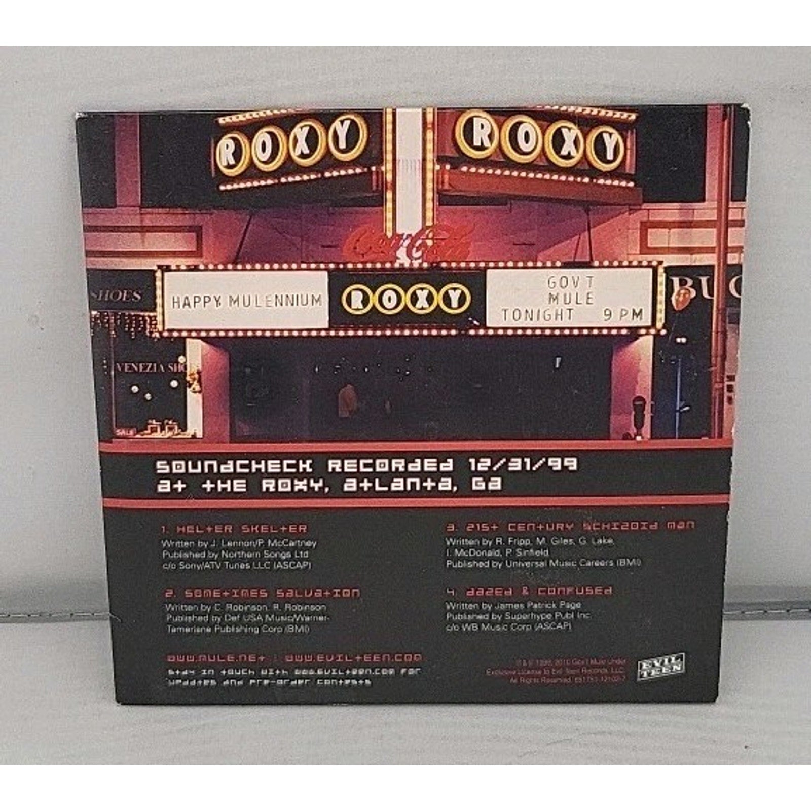 Gov't Mule - Happy Mulennium CD