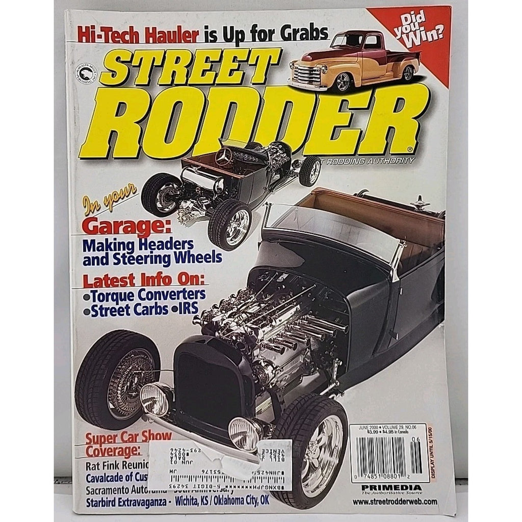 Street Rodder Magazine - June 2000 - Vol. 29 No. 6