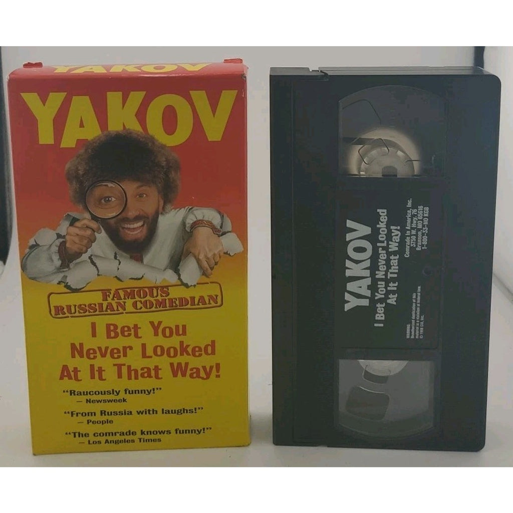 Yakov I Bet You Never Looked At It That Way VHS 1998