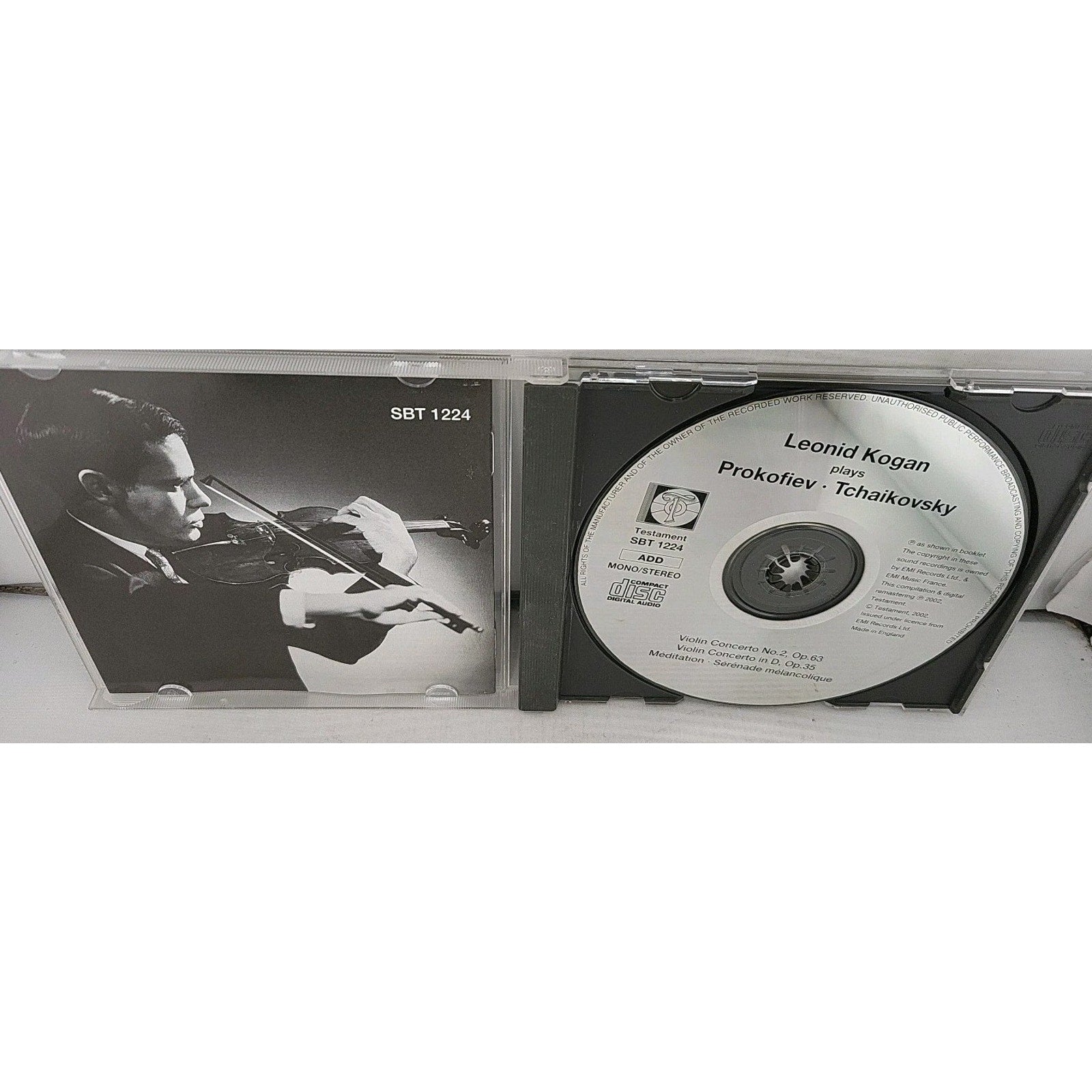 Violin Concerto by Leonid Kogan (CD, 2002)