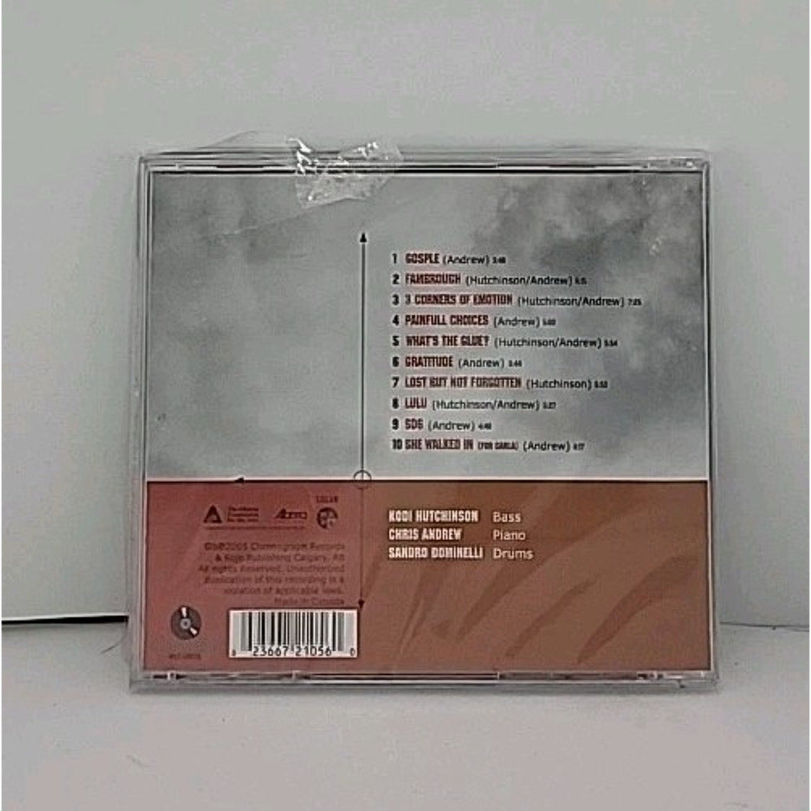 Lost but Not Forgotten by Hutchinson Andrew (CD, 2005) *Brand New*