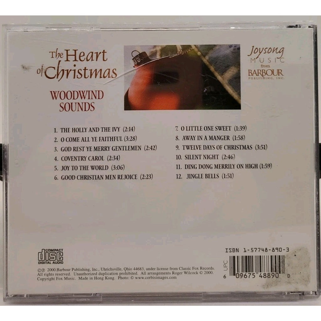 Woodwind Sounds by Roger Wilcock The Heart Of Christmas (CD, Barbour Publishing)