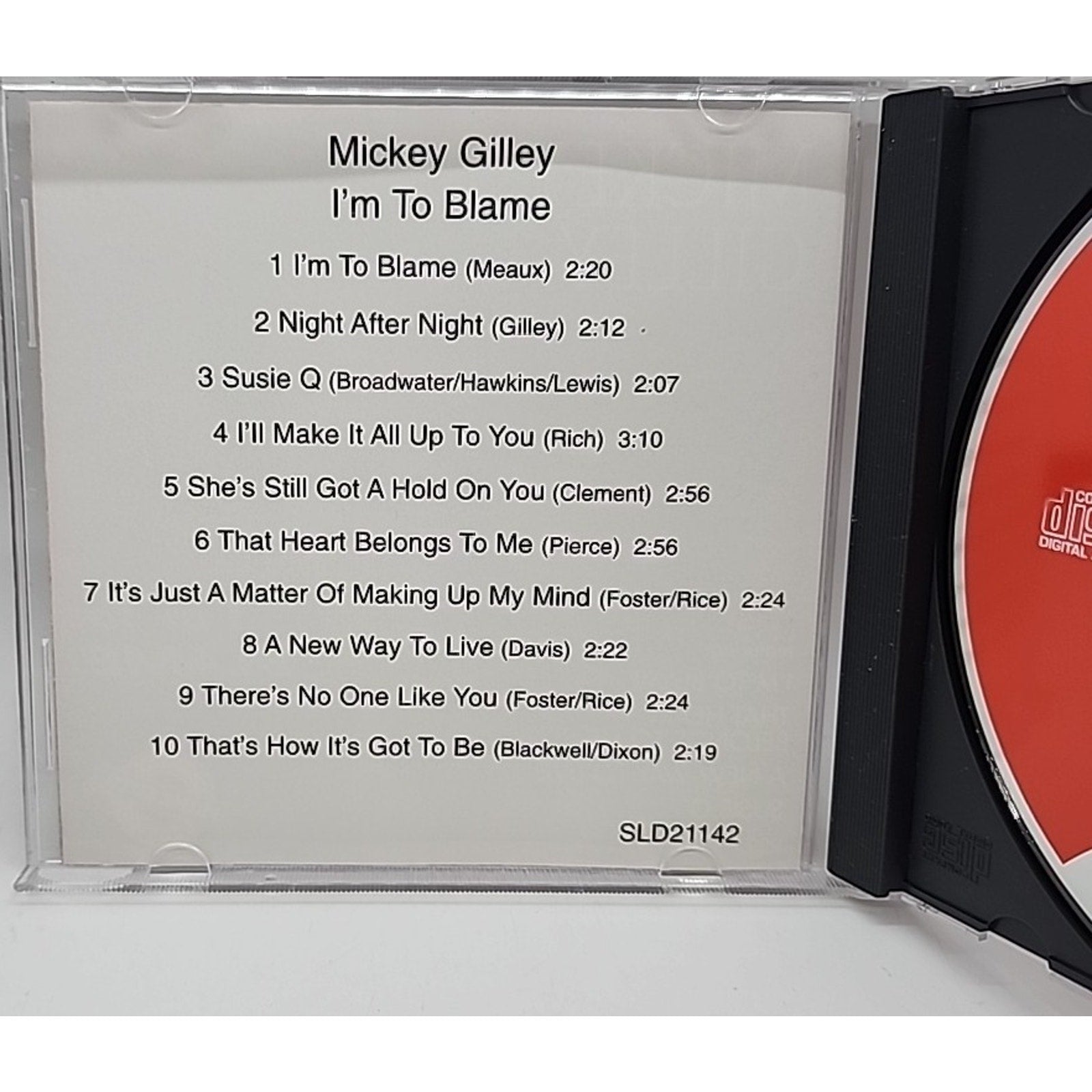 I'm to Blame by Mickey Gilley (CD, 1995)