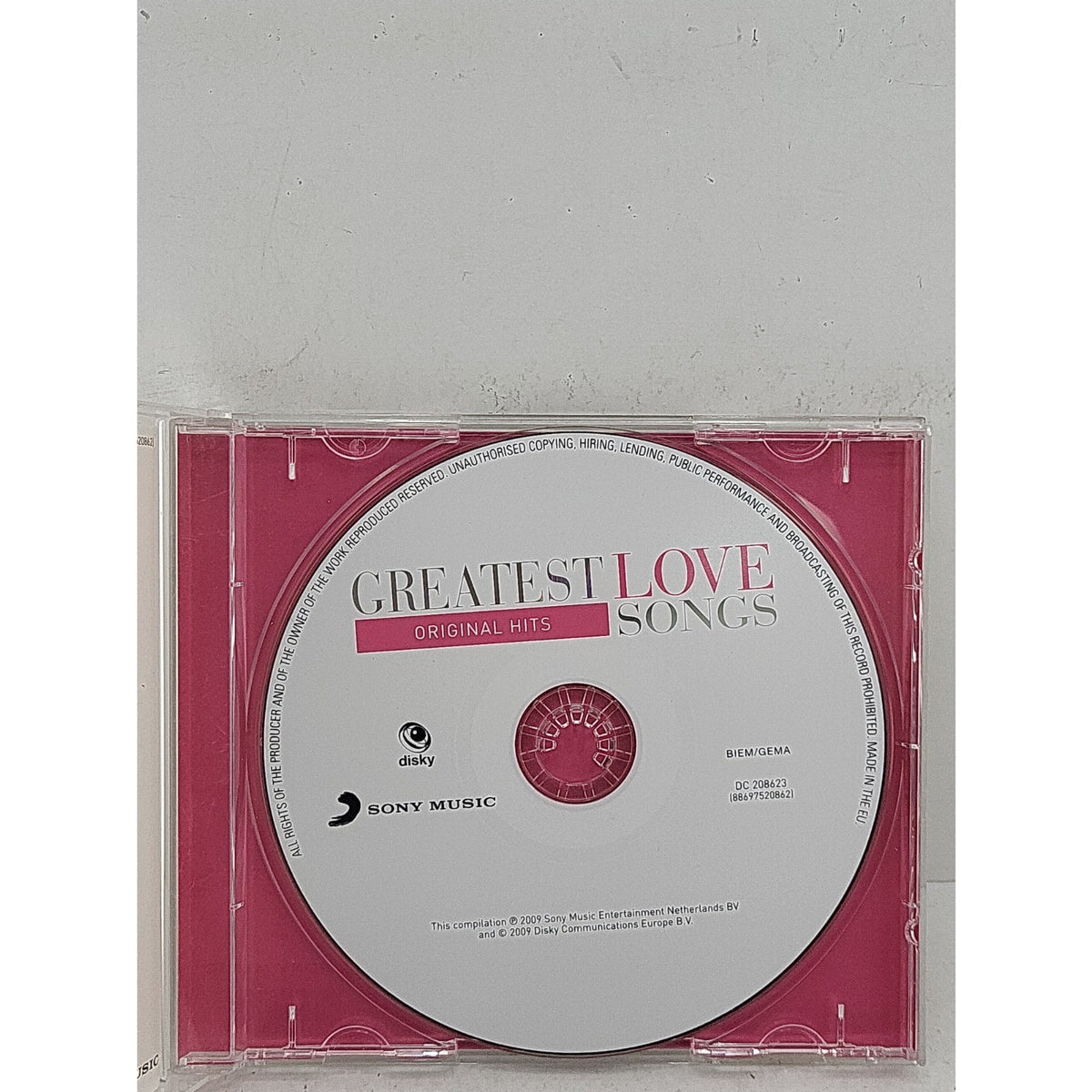 Greatest Love Songs - Sony Music - Alicia Keys, Marvin Gaye, R Kelly CD