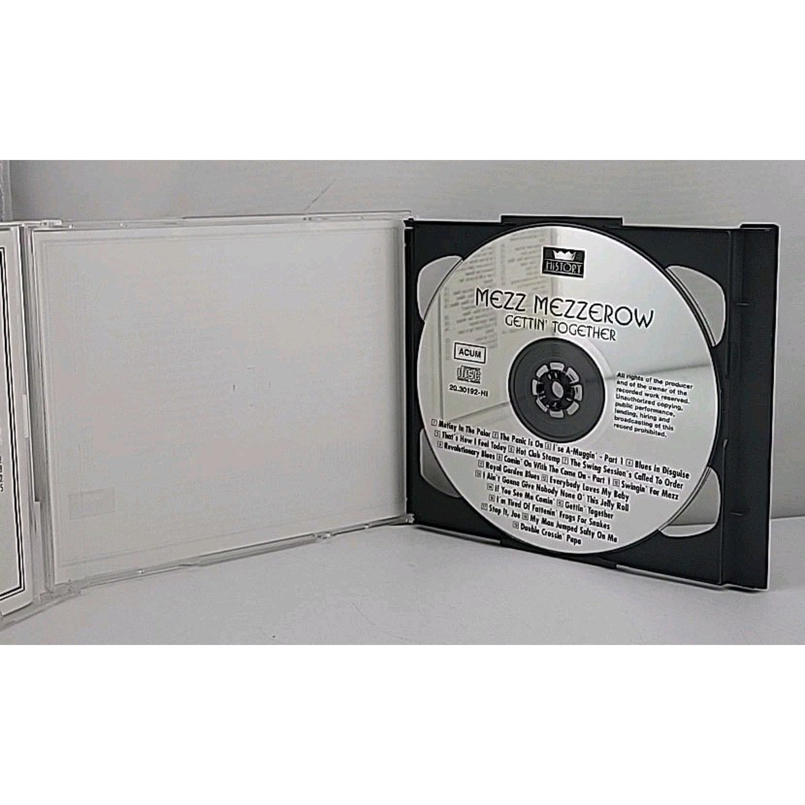 Gettin' Together By George Wettling & Mezz Mezzerow 2 CD Set