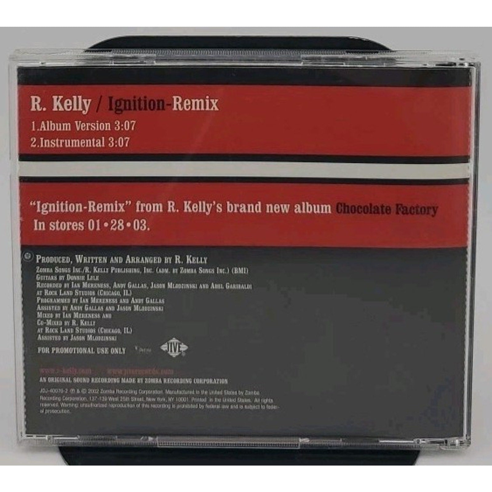 R. Kelly Ignition Remix & Unreleased & Video & Edit CD