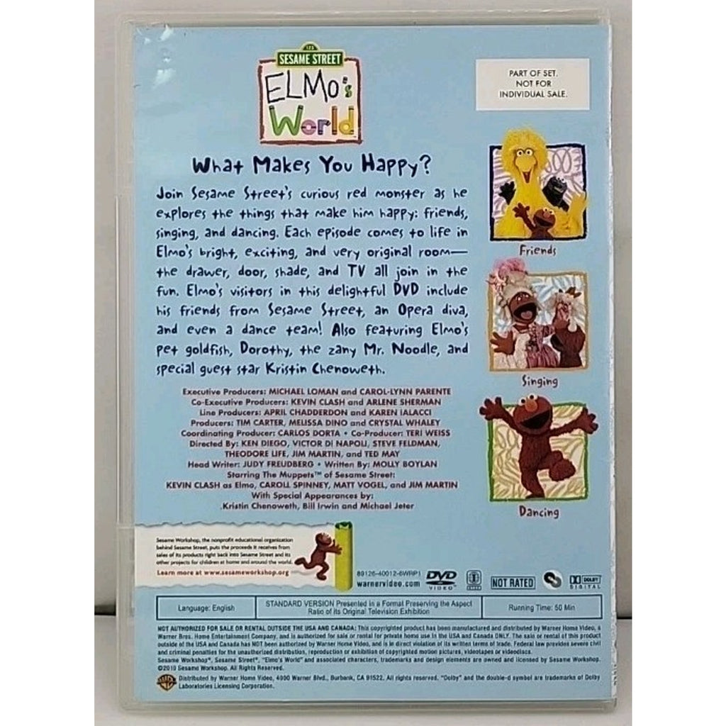 Elmo's World: What Makes You Happy? (DVD)