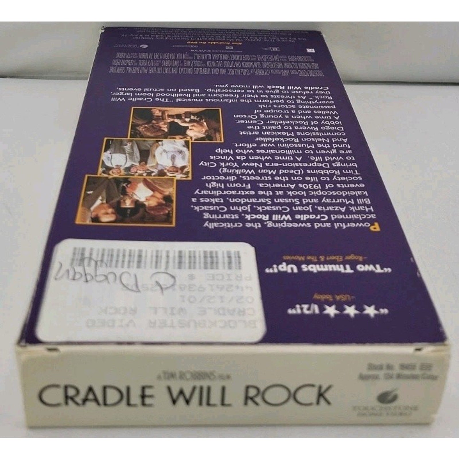 The Cradle Will Rock (VHS, 1999)