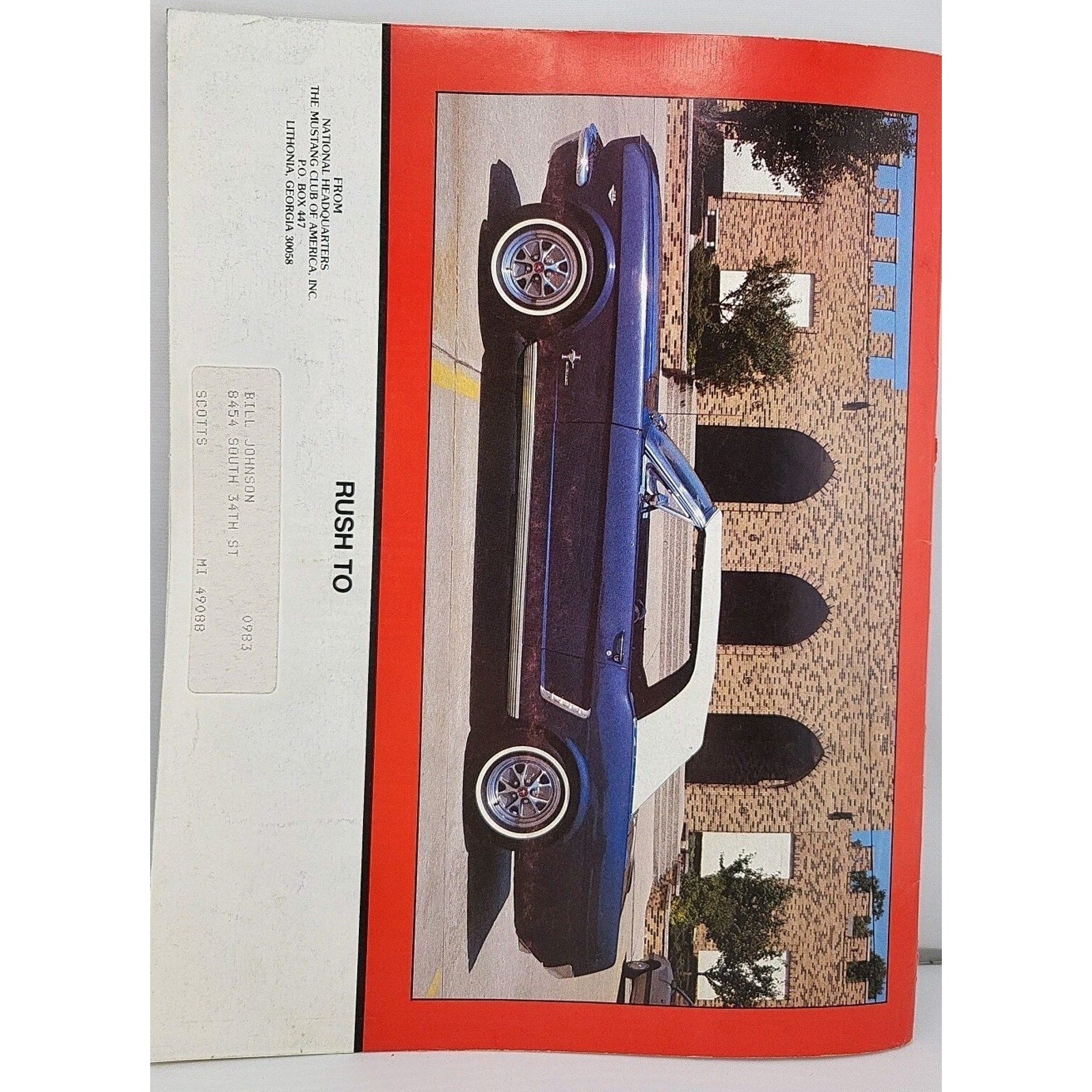Mustang Times Magazine February 1983 Mustang Club of America