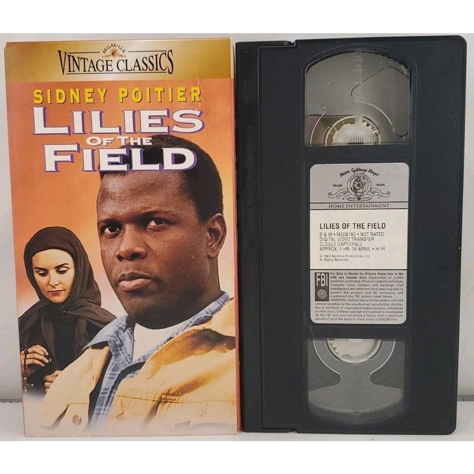 Lilies of the Field (VHS, 1997, Vintage Classics)