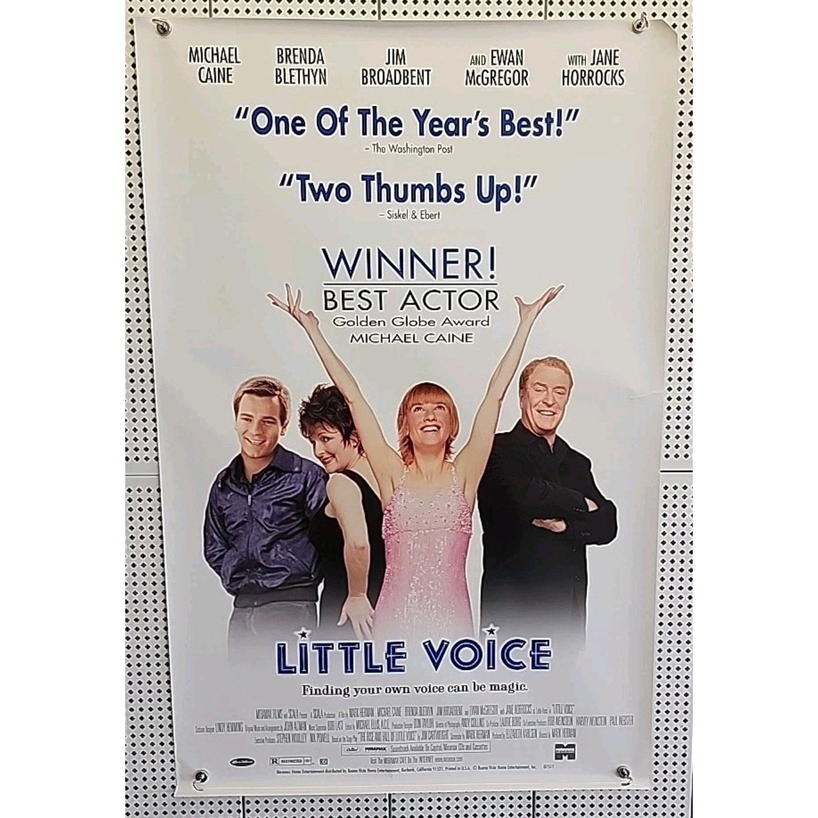 Little Voice 1998 27x40 Original Movie Poster