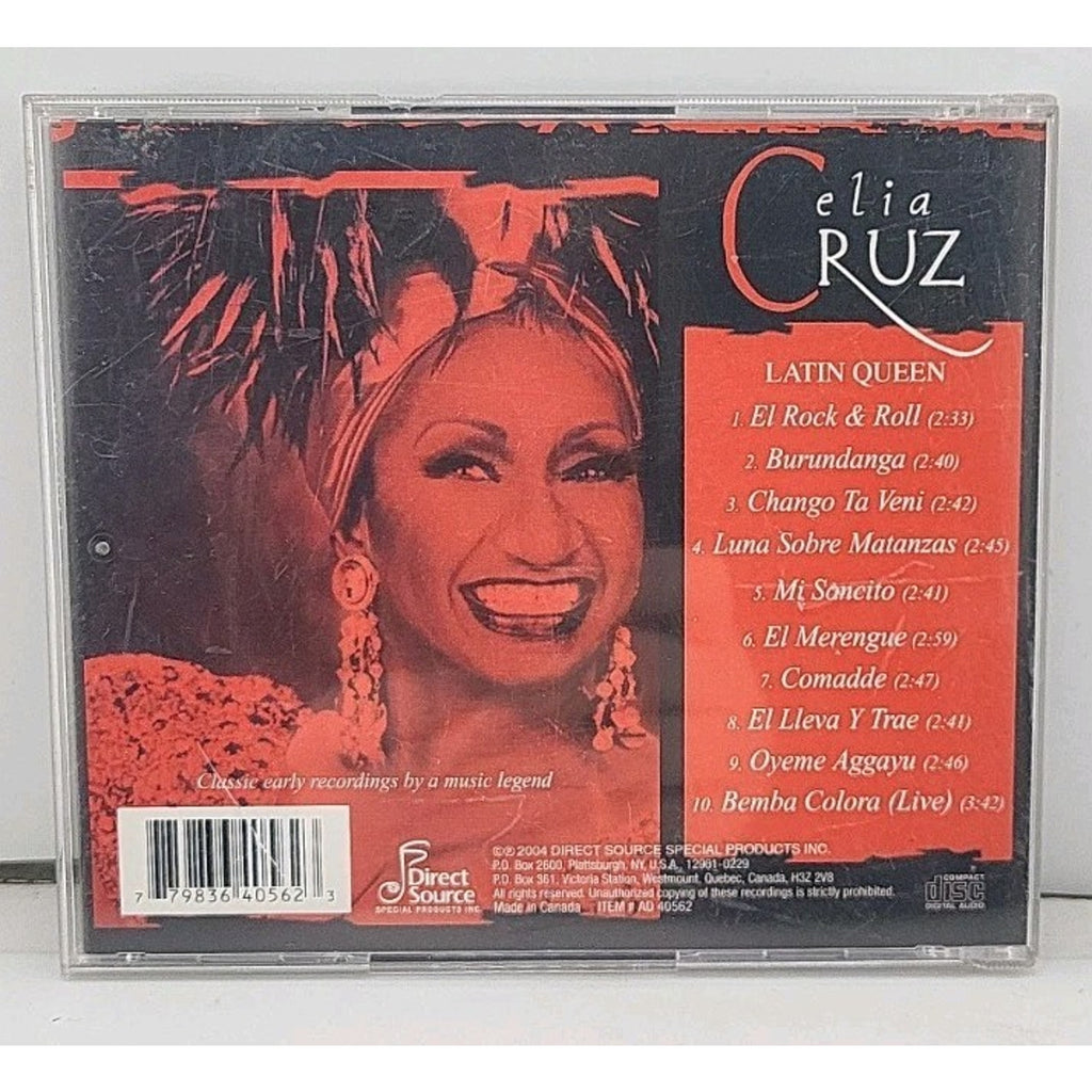 Latin Queen by Celia Cruz (CD, 2006, Direct Source)