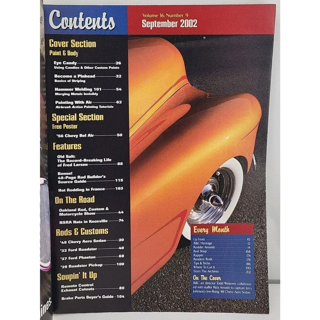 Rod & Custom Magazine - September 2002 - Volume 36 Number 9