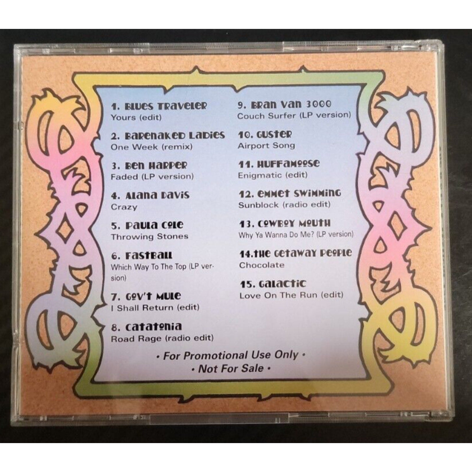 The H.O.R.D.E. Festival 1998 by Various (CD, Promo, 1998)