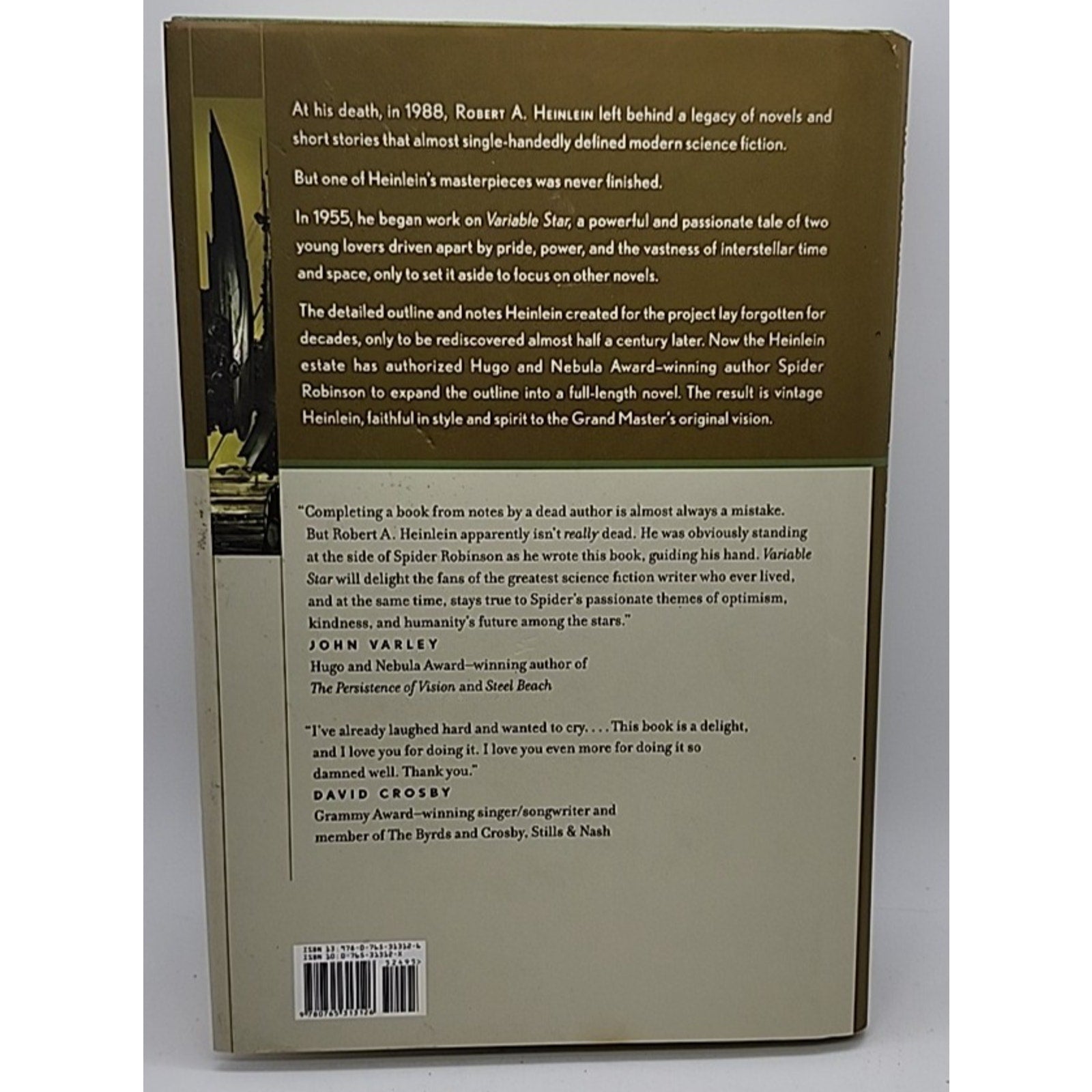 Variable Star by Spider Robinson and Robert A. Heinlein (2006, Hardcover)