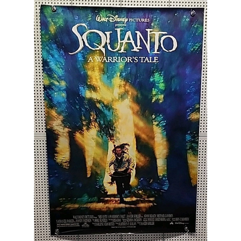 Squanto 1994 Original Movie Poster 27x40 Rolled Double Sided