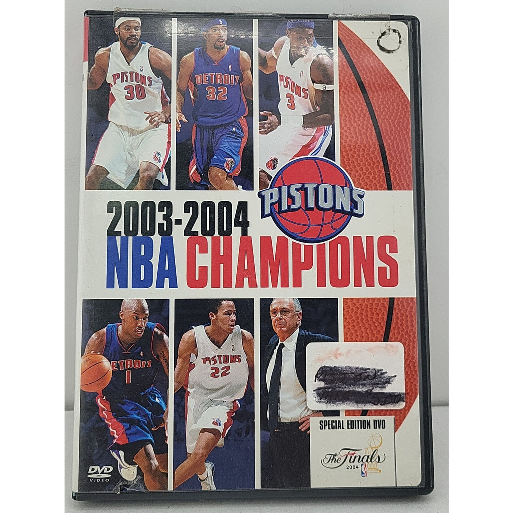 2003–2004 Nba Champions: Detroit Pistons (DVD, 2004)